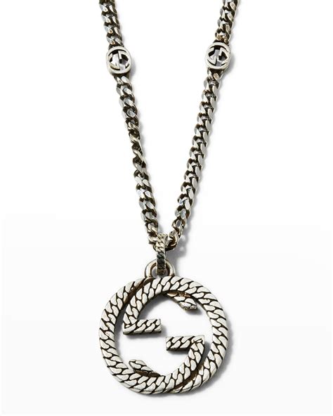 gucci necjlace|gucci necklace men.